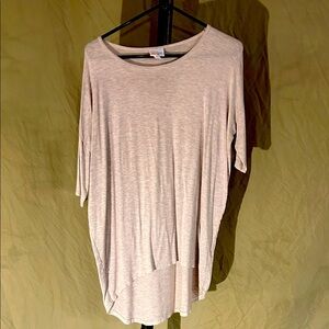 Cotton LuLa Roe pink heather tunic